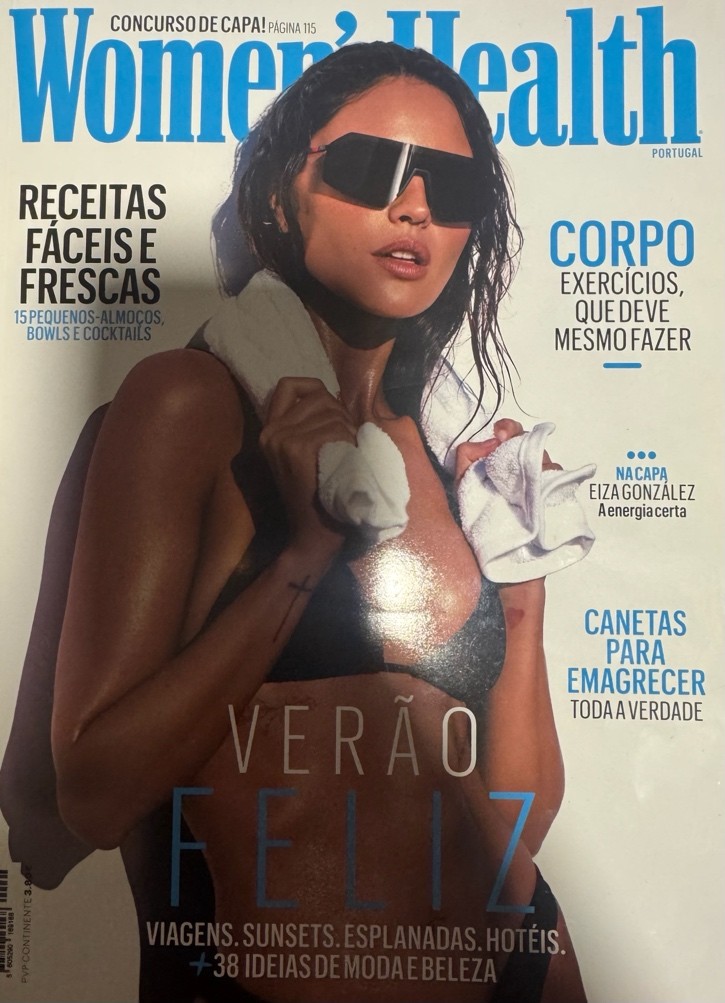 Capa da revista Women's Health com o artigo Quebra de confiança