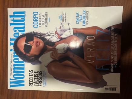 Revista Women's Health com artigo com participação de Joana Arantes